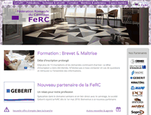 Tablet Screenshot of ferc.ch