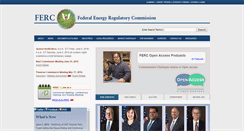 Desktop Screenshot of ferc.gov